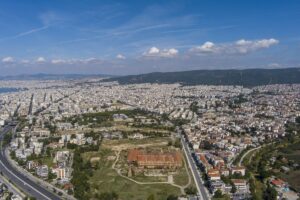 [356314] ΘΕΣΣΑΛΟΝΙΚΗ - ΑΕΡΟΦΩΤΟΓΡΑΦΙΕΣ ΑΠΟ ΤΟ ΠΑΛΙΟ ΕΡΓΟΣΤΑΣΙΟ ΚΕΡΑΜΟΠΟΙΕΙΑΣ ΑΛΛΑΤΙΝΗ