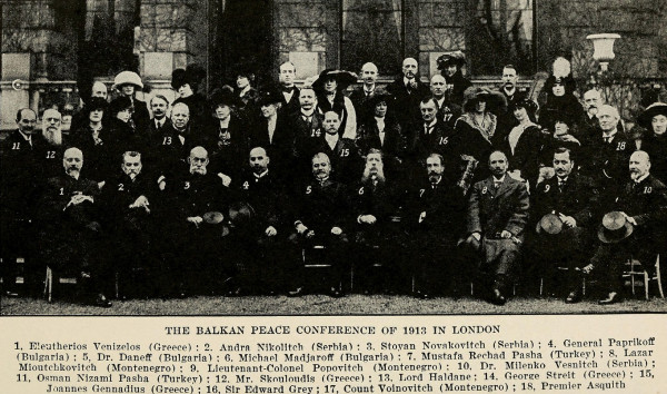Στις 30 Μαΐου 1913 τερματίστηκε επίσημα ο Α’ Βαλκανικός Πόλεμος με την Συνθήκη του Λονδίνου