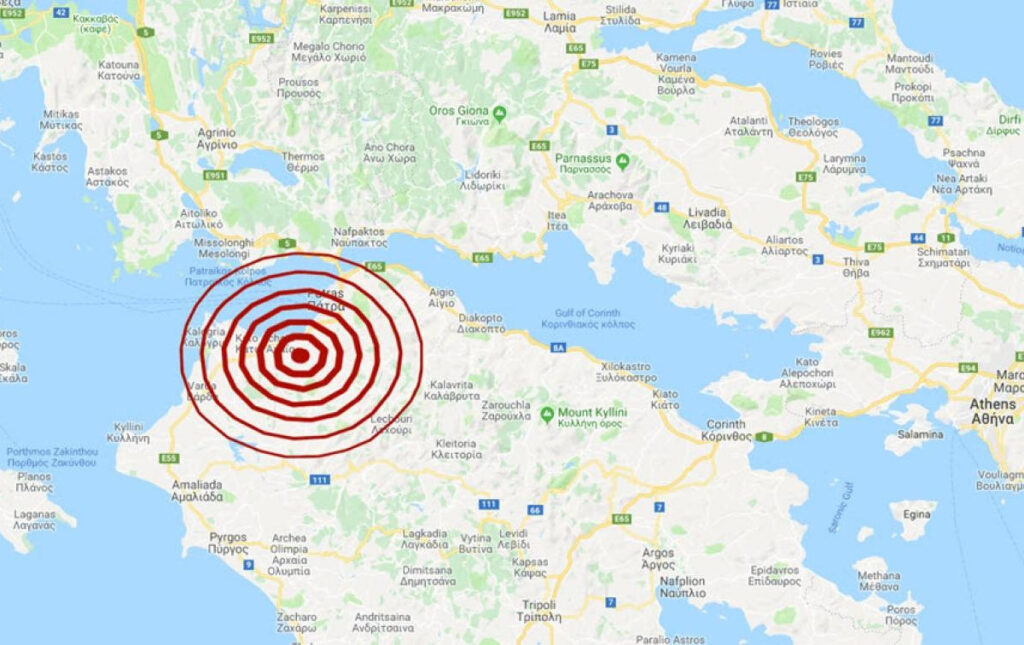 Αισθητός σε πολλές περιοχές της Ελλάδας, παρακολουθείται το φαινόμενο